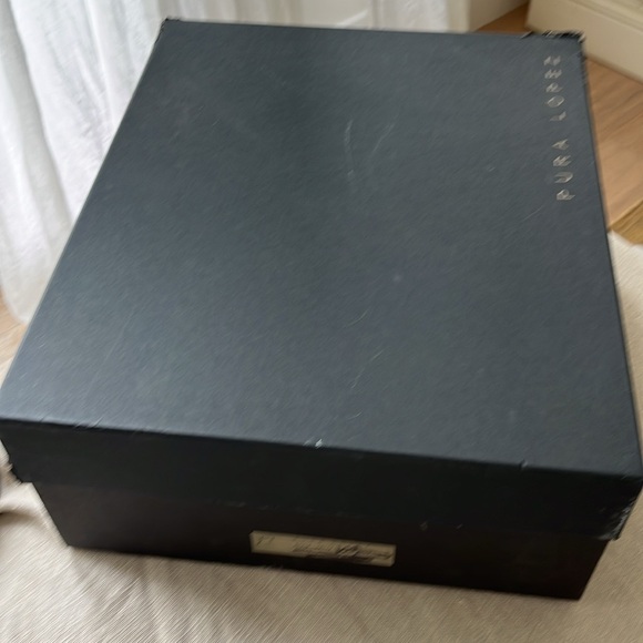 Anthropologie NET Pura Lopez Suede Leather Pewter Hardware Shoulder Handbag 🌈♥️ - Picture 9 of 15